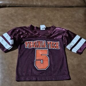 Vtg Virginia‎ Tech Hokies Football Jersey USA Made Baby 12 Months Rare College